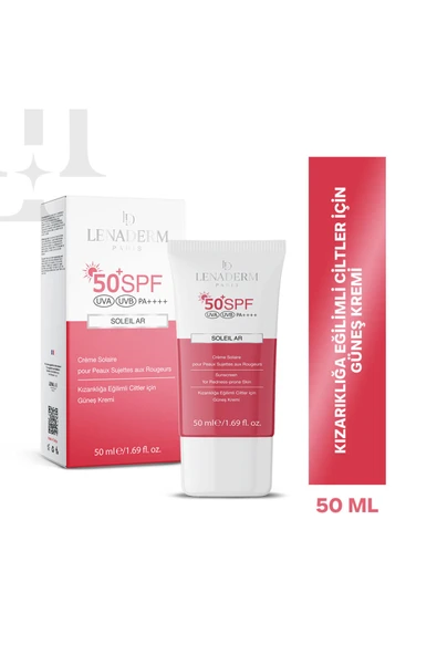 Lenaderm Soleil Ar Güneş Kremi 50 ml ürün görseli 1