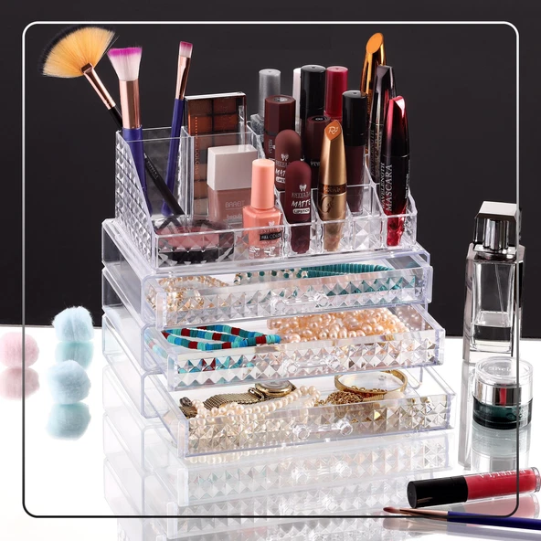 DIAMOND KLASİK ORGANİZER - 3 ÇEKMECE (5314)
