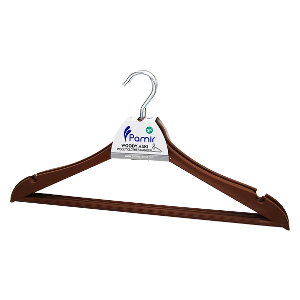 3 PARÇA  PLASTİK WODY METAL BAŞLI ASKI (5314)