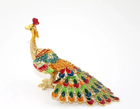 Swarovski Taşlı Tavuskuşu Model 1 ürün görseli 1