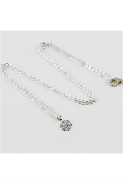 Kartanesi Figürlü Zirkon Taşlı Trend Kolye - 2