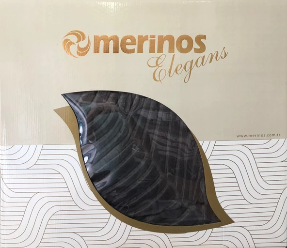 Merinos Embos Elegans Çift Kişilik Battaniye Kutulu 220 x 240 - Resim 3