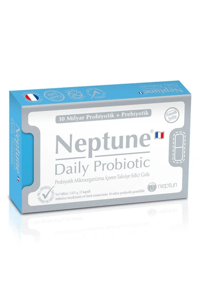 Neptune Daily Probiotic 15 Kapsül ürün görseli