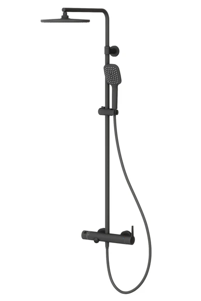 Estella Mix 3 Yönlü Duş Kolonu-Siyah ürün görseli