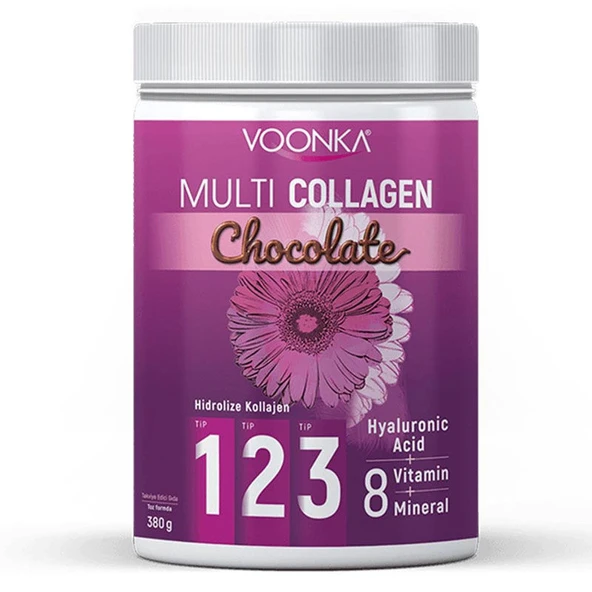 Voonka Multi Collagen Chocolate 380 gr ürün görseli
