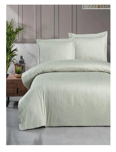 Schafer Home Outlet Pamuk Çift Kişilik Nevresim Takımı-3 Parça-4 PARÇA - Resim 3