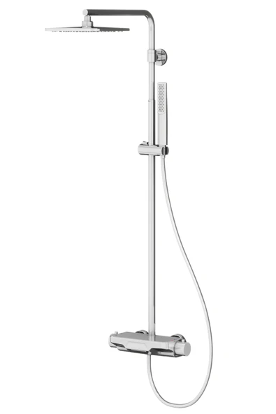 Perla Termostatik 3 Yönlü Duş Kolonu-Krom ürün görseli