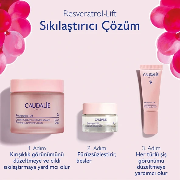 Caudalie Resveratrol-Lift Sıkılaştırıcı Çözüm Seti - 2