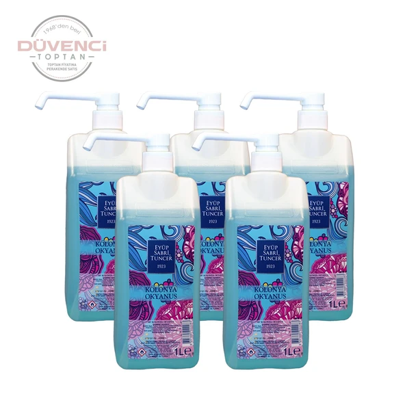 Eyüp Sabri Tuncer Eyüp Sabri Tuncer Okyanus Kolonyası 1 Litre x 5 - Resim 2