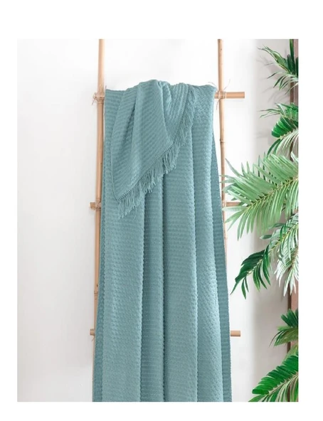 Schafer Home Royal 200x220 Çift Kişilik Battaniye-Mint - Resim 2