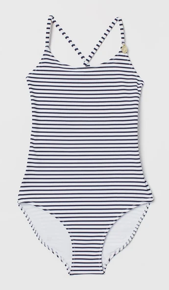 H&M Desenli kız çocuk mayo ürün görseli 1