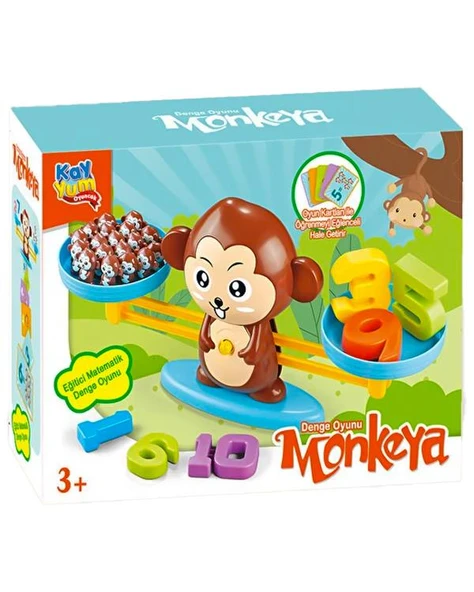 Kayyum Oyuncak Monkeya Eğitici Matematik Denge Oyunu 2320 ürün görseli 1