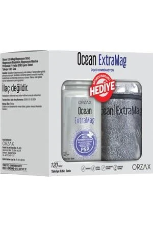 Ocean ExtraMag Sporcu Havlusu Hediye 120 TABLET ürün görseli 1