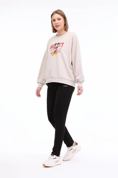 Lumberjack WB TP 22CT137 5Pr Siyah Kadın Eşofman Altı 102033314 - Resim 3