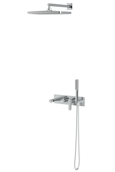 Teska Life Pro Üç Yönlü Duş Seti-Krom ürün görseli