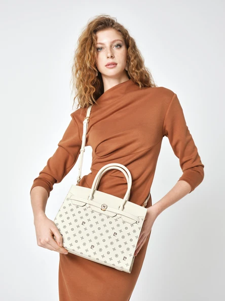 Pierre Cardin Kadın Omuz Çantası Bej 05PC25Y10318 ürün görseli 1