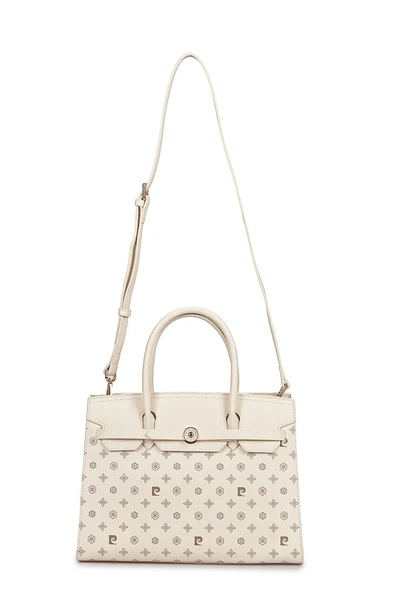 Pierre Cardin Kadın Omuz Çantası Bej 05PC25Y10318 - Resim 3