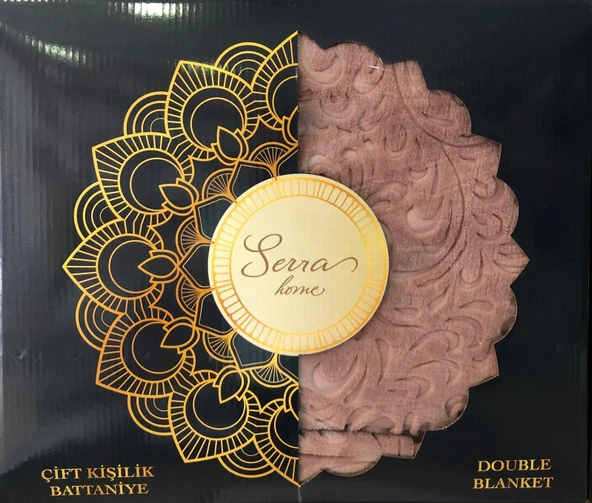 Serra Home Embos Çift Kişilik Battaniye Kutulu 220 x 240 - Resim 8