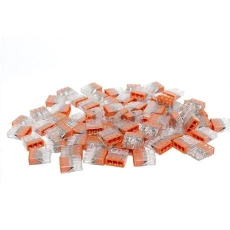 Eurowest 0,50-2,5mm Geçmeli Buat Klemensi Turuncu - Resim 2