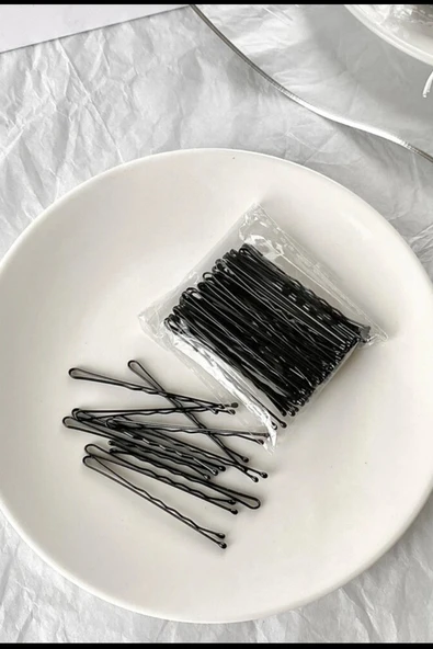 ALYESKA 50 Adet Tel Toka Firkete Saç Tokası ürün görseli