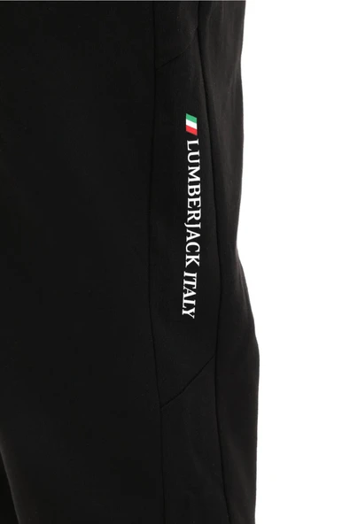 Lumberjack ML RENATO 22ITL1032 5PR Siyah Erkek Eşofman Altı 102026983 - Resim 4