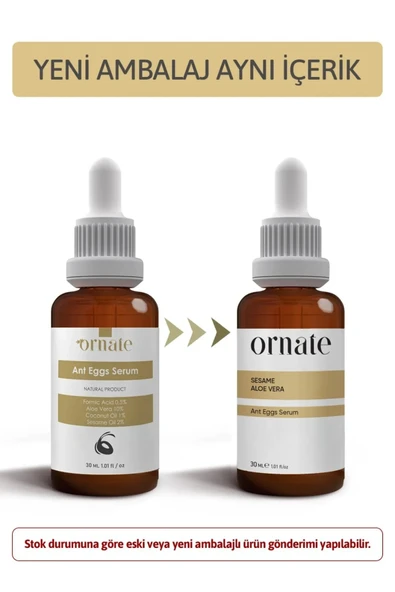 Kozmetik Ornate Karınca Yumurtası Yağı 30 ml Tüy Dökücü Ve Azaltıcı Serum - Resim 3