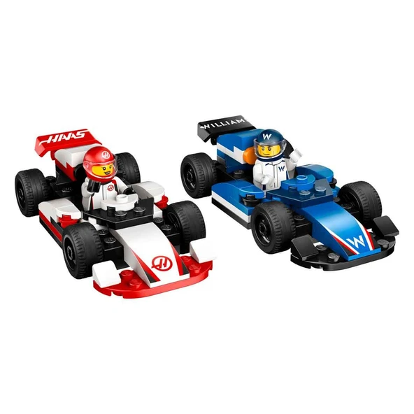 LEGO 60464 City F1 Williams Racing ve Haas F1 Yarış Arabaları - Resim 4
