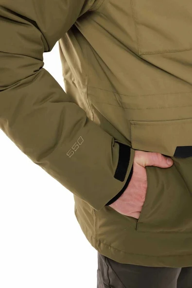 2AS Saalbach Erkek Down Ceket Mont Yeşil - 4