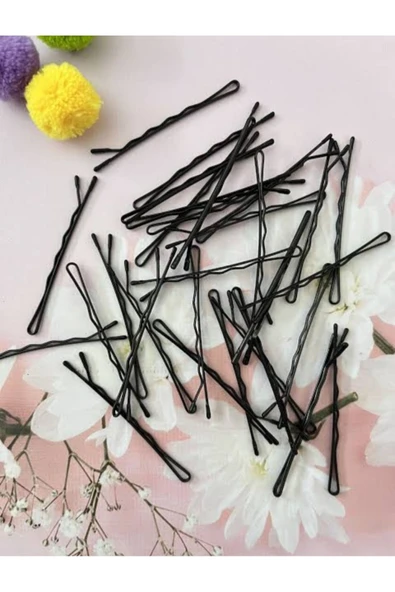 Chantelle Kadın Siyah 50 Adet Tel Toka - Resim 2