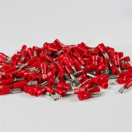 Eurowest 0,50-1,50mm Dişi Faston Tip İzoleli Kablo Ucu ( 1 Kutu 200 Adet ) - Resim 2