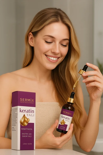 SERMİX KERATİN SAÇ BAKIM YAĞI ürün görseli