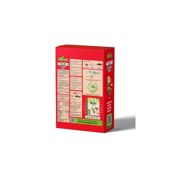 Hünnap Good Keçi Sütlü Çikolatalı Gevrek 400 g - Resim 2