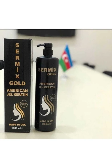SERMİX Saç Bakım Ve Düzleştirme Jel Keratin 1000 ml ürün görseli