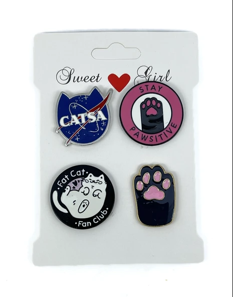 Kamp Çantası - Sırt Çantası - Terlik Süsü Charm Terlik 4'lü Jibbitz Aksesuar Model 10 - Resim 2