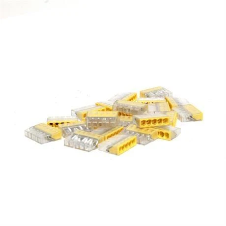 Eurowest 0,50-2,5mm Geçmeli Buat Klemensi Sarı - Resim 2