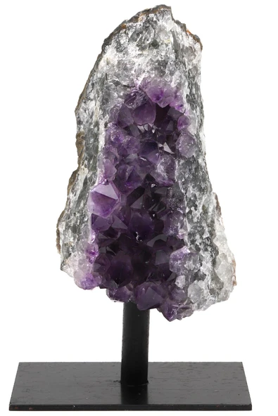 Ametist Doğal Taş Standlı Ham Parça - 474 Gr. ürün görseli