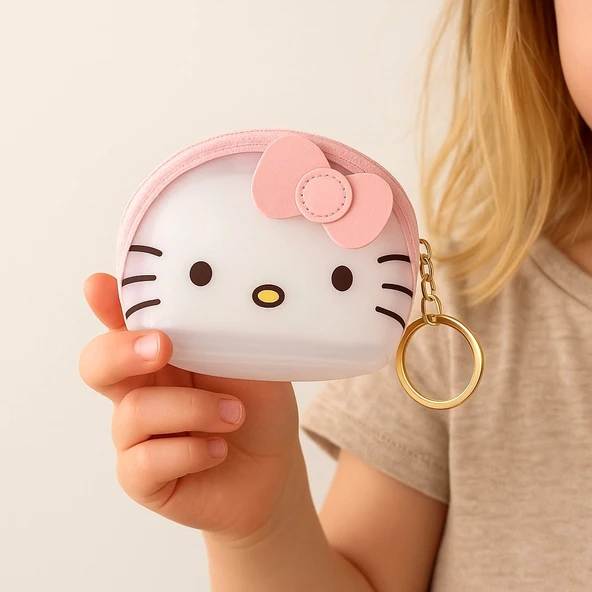Hello Kity Çocuk Cüzdan Anahtarlık ürün görseli 1