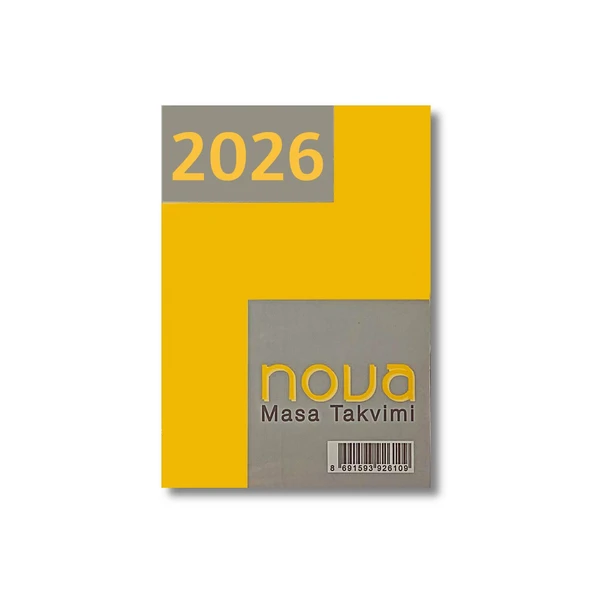 Nova Masa Takvimi Block 2026 1 Adet ürün görseli