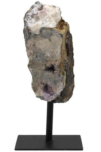 Ametist Doğal Taş Standlı Ham Parça - 1347 Gr. - Resim 2