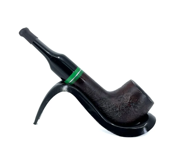 Pipsan İşlemeli El Yapımı Gül Kökü (Briar) Mini Pipo 9mm Filtreli - Model No: 12 - Resim 5