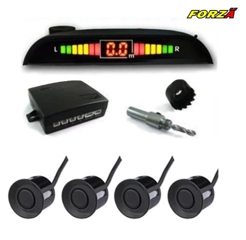 Unıversal Park Sensoru Ledli Turkce Konusan Sesli Siyah Goz - Forza Ps-05b ürün görseli 1
