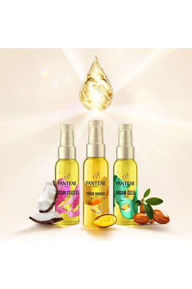 Pantene Doğal Sentez Argan Yağlı Elixir Yağ Terapisi 100 ml X 2 Adet - Resim 8