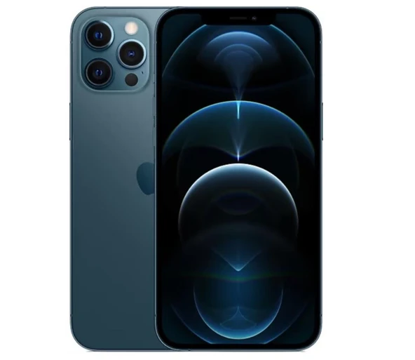 Apple Yenilenmiş iPhone 12 Pro Max 128 GB Mavi Cep Telefonu (12 Ay Garantili) - B Kalite ürün görseli