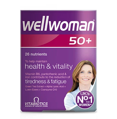 Vitabiotics Wellwoman 50+ Takviye Edici Gıda 30 Tablet ürün görseli