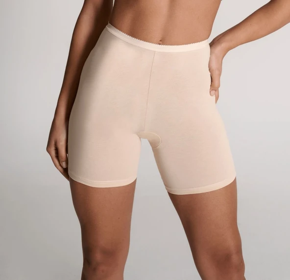 Kadın Pamuk Uzun Şort Külot - Resim 3