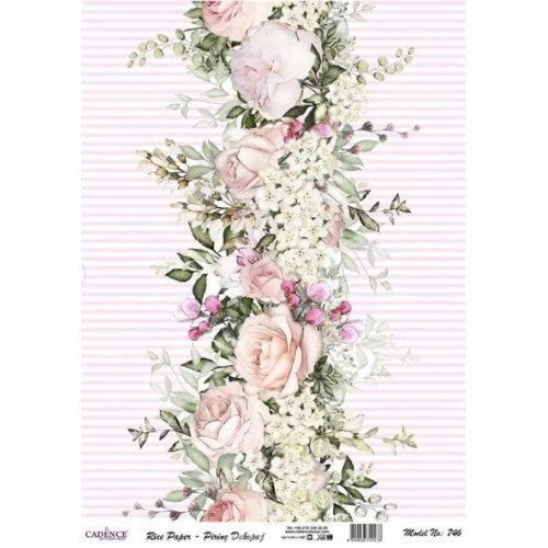 Cadence Pirinç Dekopaj Kağıdı Model - 746 ürün görseli