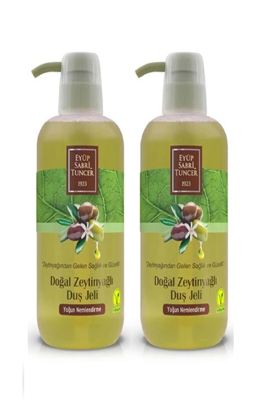 Eyüp Sabri Tuncer Doğal Zeytinyağlı Duş Jeli 600 ml X 2 Adet ürün görseli