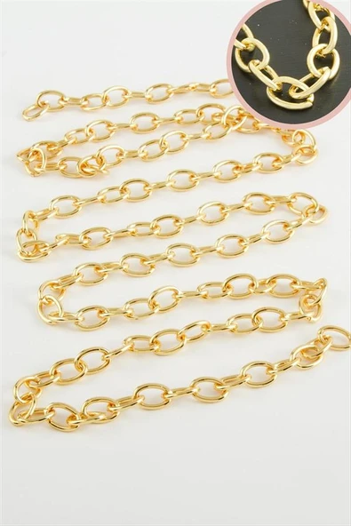 7 mm Düz Zincir 1 metre