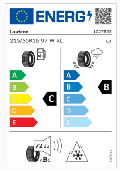 Laufenn 215/55R16 XL 97W G FIT 4S LH71 M+S 3PMSF Otomobil 4 Mevsim Lastiği (Üretim Yılı: 2024) ürün görseli