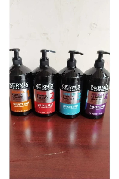 SERMİX Saç Bakım Şampuanı Seti ürün görseli